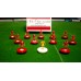 Subbuteo Andrew  Table Soccer Serbia 2010 on classic Hasbro bases